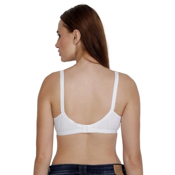 Women's Care Cotton And Hosiery Padded, With Removable Pads Wire Free Everyday Bra.