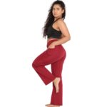 Flared Pant Maroon 1